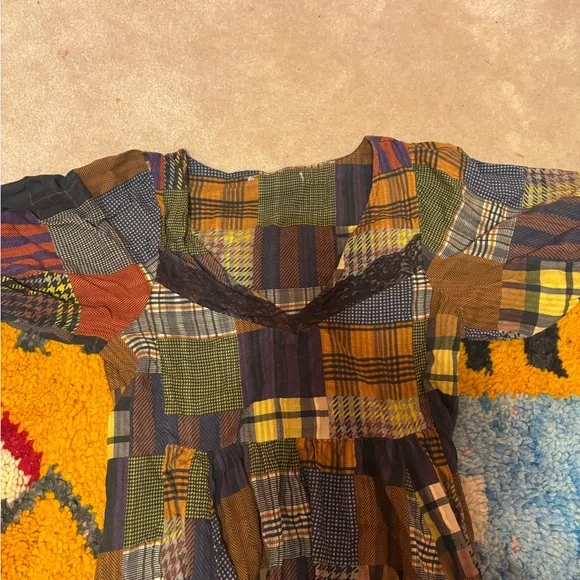 Urban Outfitters Multicolor Patchwork Dress - Picture 2 of 2